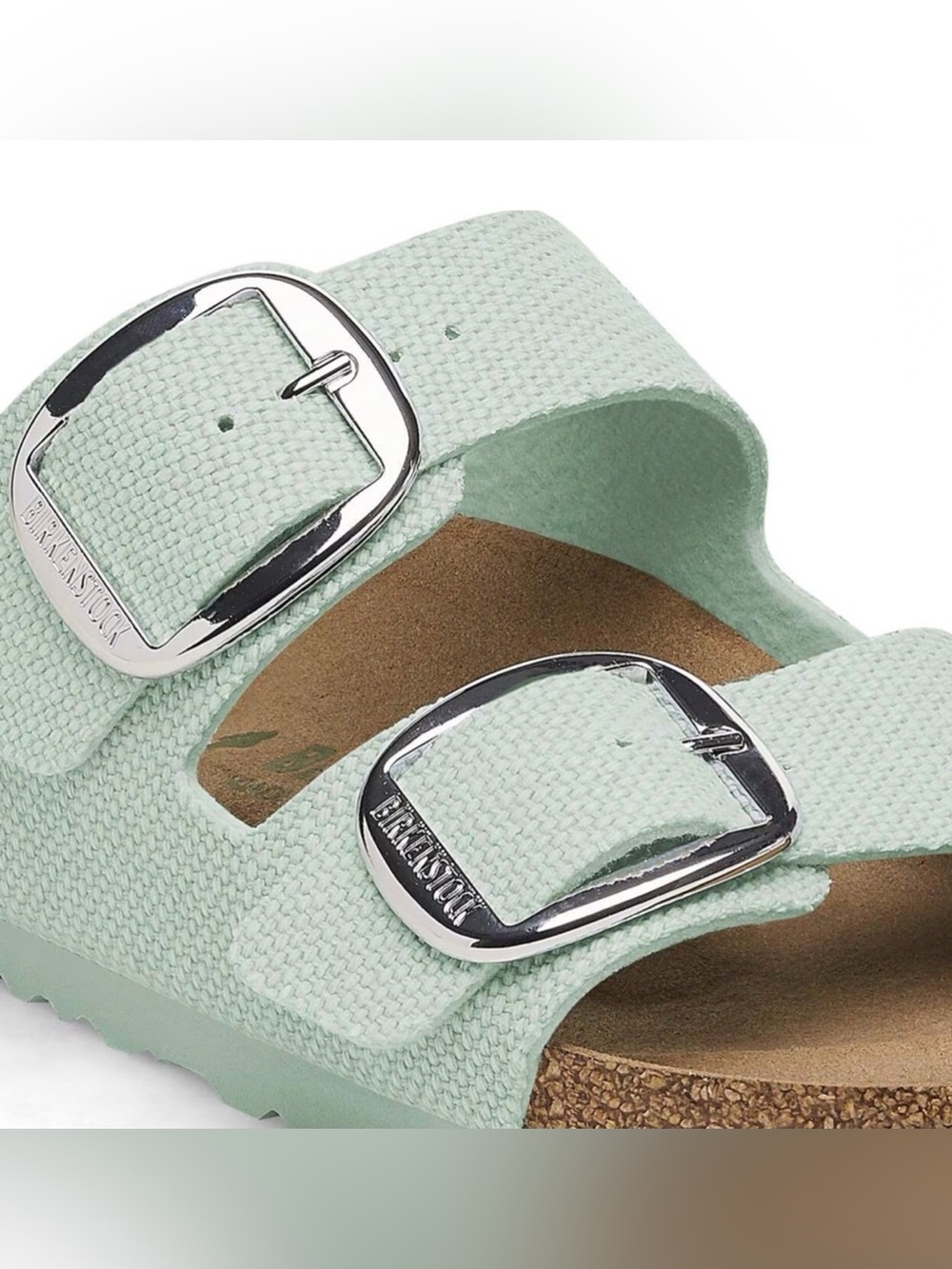 Arizona Big Buckle Vegan in Surf Green Size 35 US 4! - Picture 4 of 6